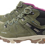 Hi Tec Womens Comfortable Ravus Adventure Mid Waterproof Hiking Boots