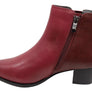 Scholl Orthaheel Heaven Womens Comfortable Leather Ankle Boots