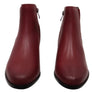 Scholl Orthaheel Heaven Womens Comfortable Leather Ankle Boots