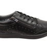 Scholl Orthaheel Razer Womens Supportive Leather Lace Up Casual Shoes