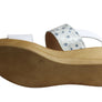 Lola Canales Ava Womens Comfort Leather Wedge Sandals Made In Spain