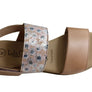 Lola Canales Ava Womens Comfort Leather Wedge Sandals Made In Spain