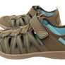Bellissimo Hilda Womens Comfortable Closed Toe Sandals