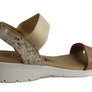 Lola Canales Meadow Womens Comfortable Leather Sandals Made In Spain