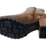 Caprice Jessie Womens Extra Wide Comfort Mid Heel Leather Ankle Boots