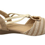 Bellissimo Sienna Womens Comfortable Low Wedge Sandals