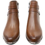 Caprice Nadine Womens Wide Fit Comfortable Leather Ankle Boots