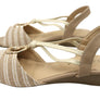 Bellissimo Sienna Womens Comfortable Low Wedge Sandals