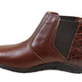 Andacco Civic Womens Leather Comfortable Ankle Boots Made In Brazil