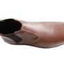 Andacco Civic Womens Leather Comfortable Ankle Boots Made In Brazil
