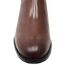 Caprice Jade Womens Comfort Mid Heel Leather Wide Fit Ankle Boots