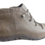 Andacco Mist Womens Leather Comfortable Ankle Boots Made In Brazil