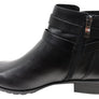 Caprice Nadine Womens Wide Fit Comfortable Leather Ankle Boots