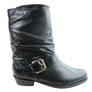 Andacco Hillside Womens Leather Comfort Mid Calf Boots Made In Brazil