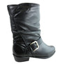 Andacco Hillside Womens Leather Comfort Mid Calf Boots Made In Brazil