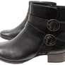 Caprice Naomi Womens Extra Wide Fit Comfortable Leather Ankle Boots