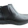 Andacco Civic Womens Leather Comfortable Ankle Boots Made In Brazil