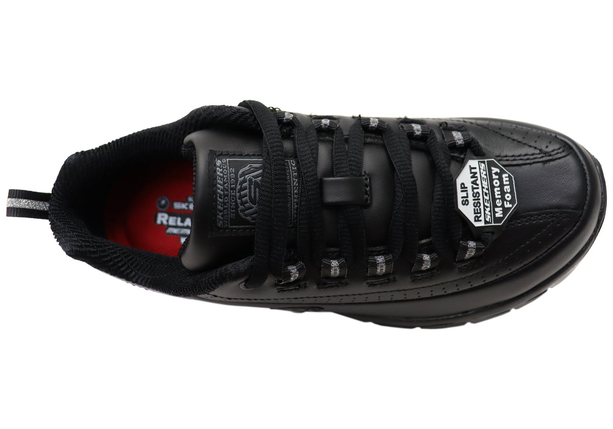 Skechers women's sure track trickel slip resistant work shoes Clearance