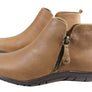 Andacco Central Womens Leather Comfortable Ankle Boots Made In Brazil