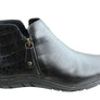 Andacco Central Womens Leather Comfortable Ankle Boots Made In Brazil
