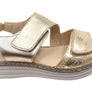 Cabello Comfort Rhonda Womens Leather Comfortable Sandals