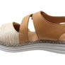 Cabello Comfort Rhonda Womens Leather Comfortable Sandals