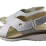 Pegada Paros Womens Comfortable Leather Sandals Made In Brazil