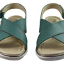 Pegada Paros Womens Comfortable Leather Sandals Made In Brazil