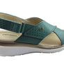 Pegada Paros Womens Comfortable Leather Sandals Made In Brazil