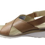 Pegada Paros Womens Comfortable Leather Sandals Made In Brazil