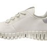 ECCO Womens Comfortable Leather Gruuv Sneakers Shoes