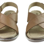 Pegada Paros Womens Comfortable Leather Sandals Made In Brazil