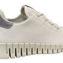 ECCO Womens Comfortable Leather Gruuv Sneakers Shoes