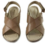 Pegada Paros Womens Comfortable Leather Sandals Made In Brazil