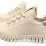 ECCO Womens Comfortable Leather Gruuv Sneakers Shoes
