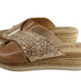 Lola Canales Anita Womens Comfort Leather Slides Sandals Made In Spain