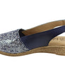 Lola Canales Lulu Womens Comfort Leather Wedge Sandals Made In Spain