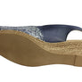 Lola Canales Lulu Womens Comfort Leather Wedge Sandals Made In Spain