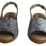 Lola Canales Lulu Womens Comfort Leather Wedge Sandals Made In Spain