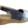 Lola Canales Lulu Womens Comfort Leather Wedge Sandals Made In Spain