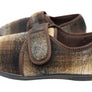 Homyped Mens Ando Adjustable Strap Extra Extra Wide Slippers