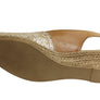 Lola Canales Lulu Womens Comfort Leather Wedge Sandals Made In Spain