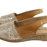Lola Canales Lulu Womens Comfort Leather Wedge Sandals Made In Spain