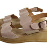 Lola Canales Belinda Womens Comfy Leather Wedge Sandals Made In Spain