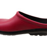 Sloggers Comfortable Womens Premium Clog Sangria Red