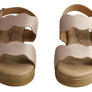Lola Canales Belinda Womens Comfy Leather Wedge Sandals Made In Spain
