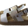 Pegada Hume Womens Comfortable Leather Sandals Made In Brazil