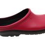 Sloggers Comfortable Womens Premium Clog Sangria Red