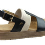 Pegada Hume Womens Comfortable Leather Sandals Made In Brazil