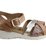 Lola Canales Daisy Womens Comfortable Leather Sandals Made In Spain